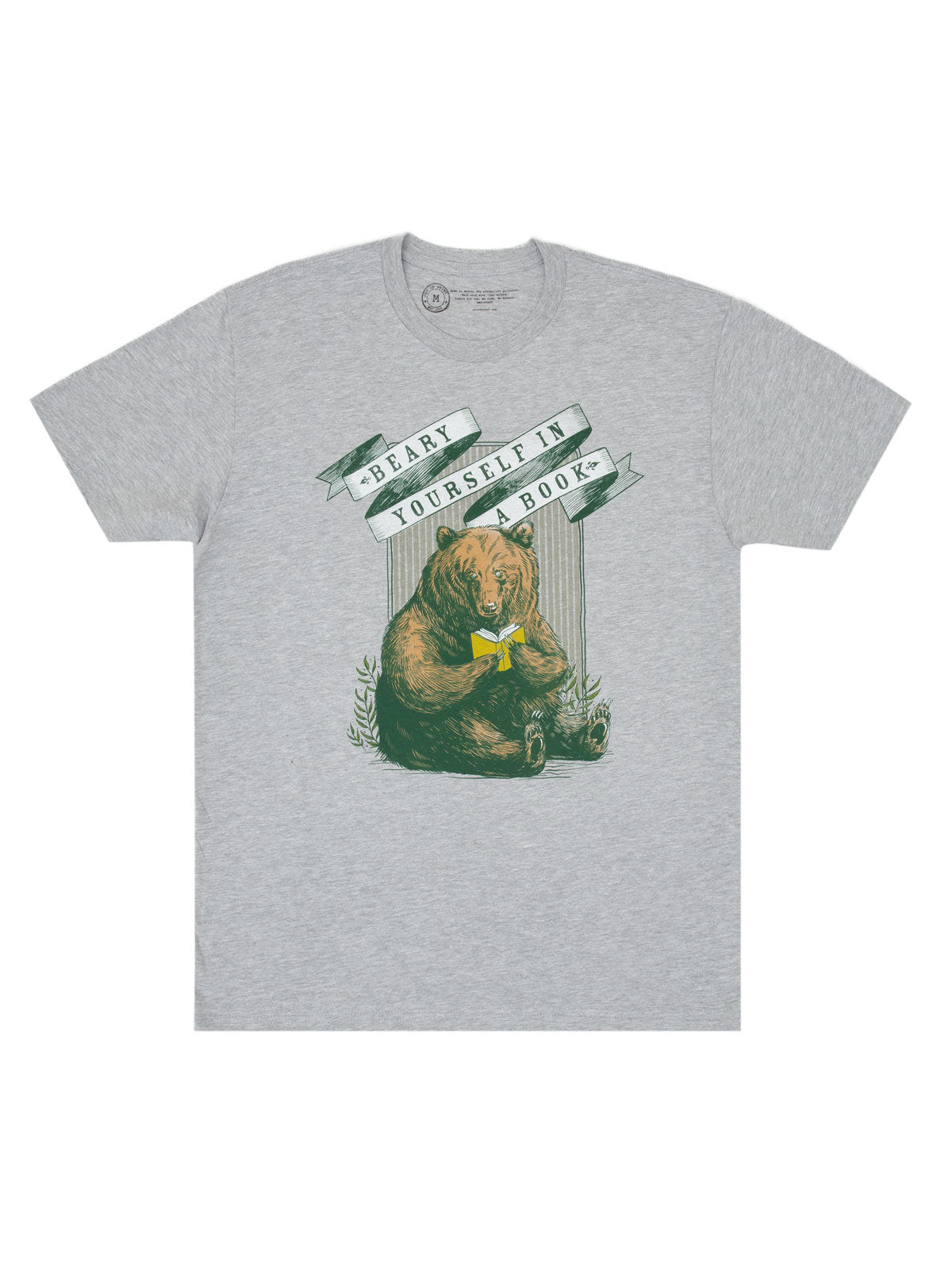 Beary Yourself in a Book Unisex T-Shirt XXXX-Large