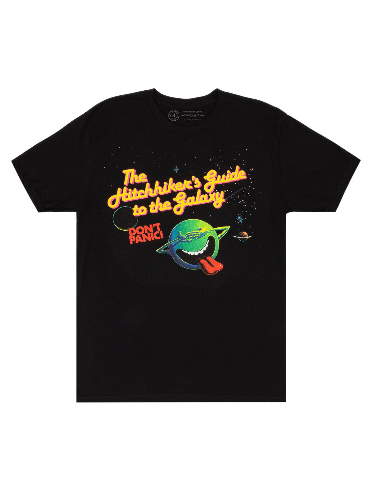 The Hitchhiker's Guide to the Galaxy (Black) Unisex T-Shirt Medium cover (ISBN 9780593756409)