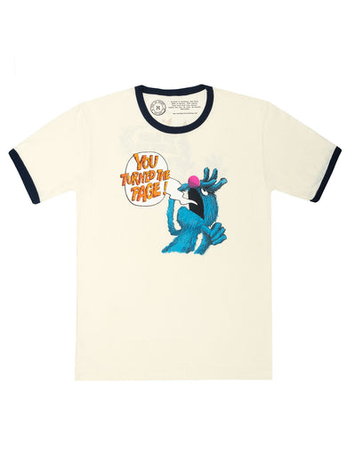 Sesame Street: The Monster at the End of This Book Unisex Ringer T-Shirt XXX-Large