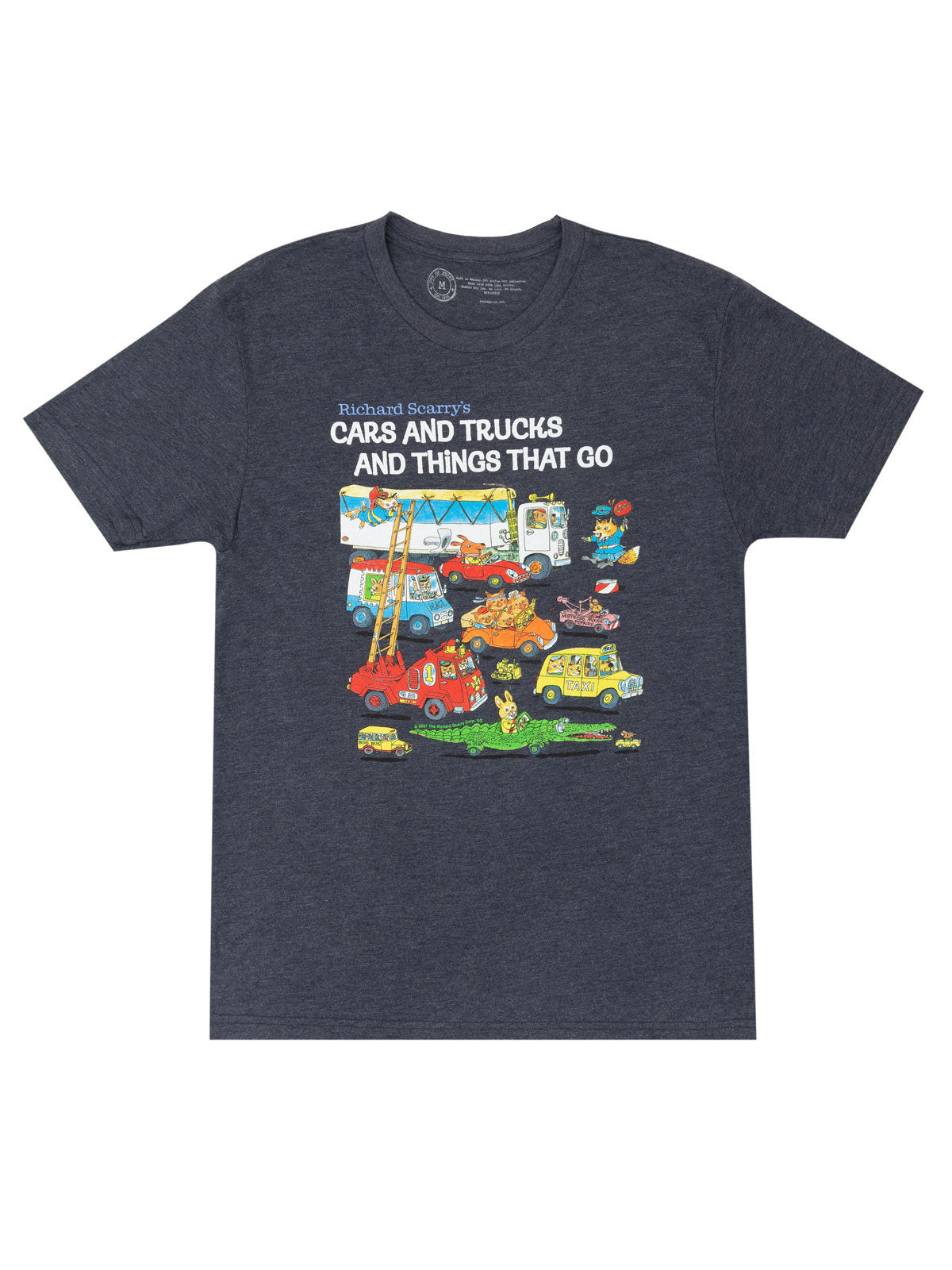 Richard Scarry: Cars and Trucks and Things That Go Unisex T-Shirt Medium