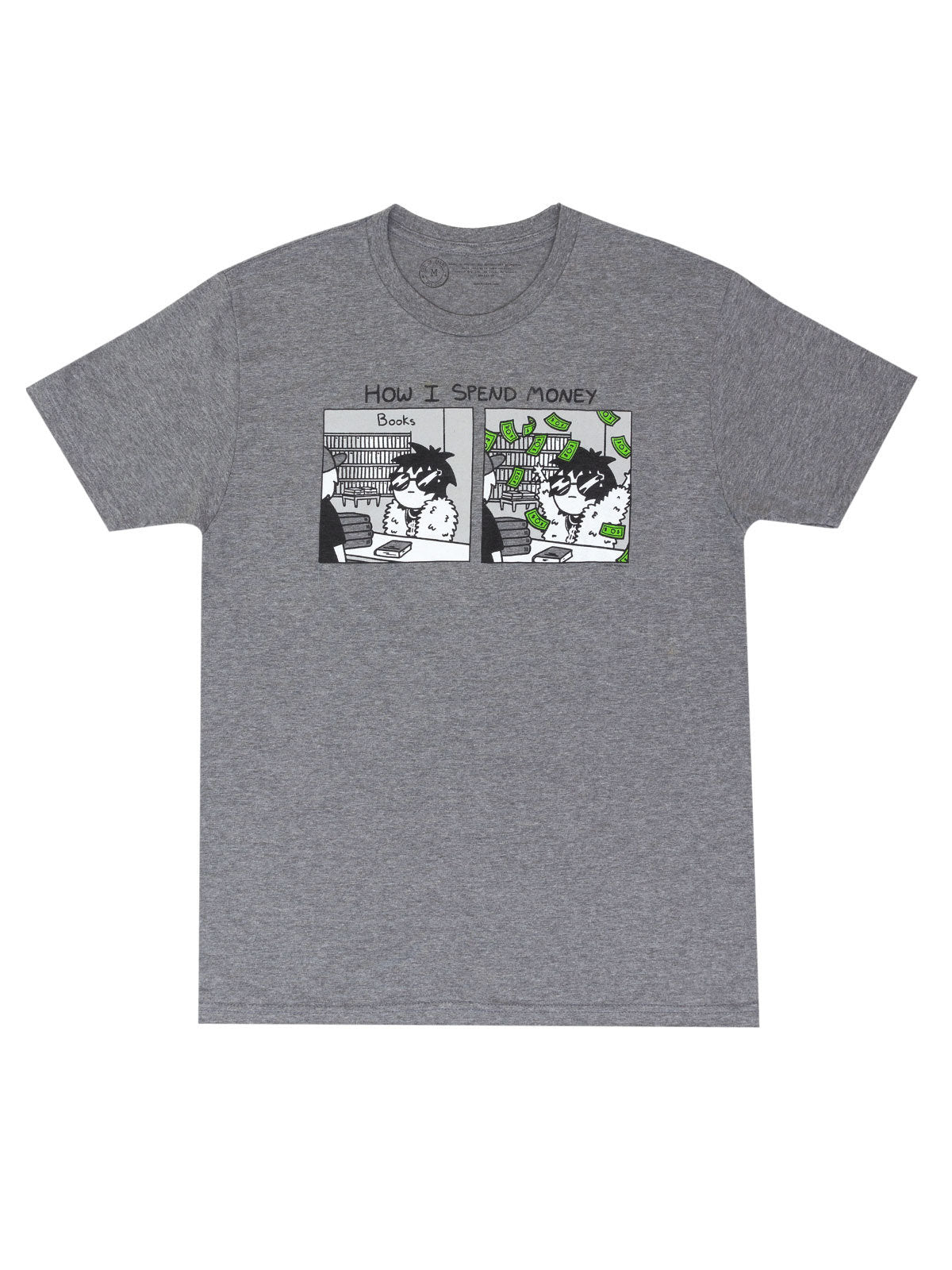 Sarah's Scribbles: How I Spend Money Unisex T-Shirt XX-Large