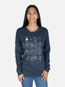 Haruki Murakami Novel Map Unisex Long Sleeve Medium US - Other apparel