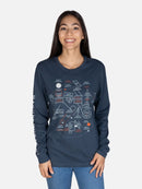 Haruki Murakami Novel Map Unisex Long Sleeve XX-Large US - Other apparel