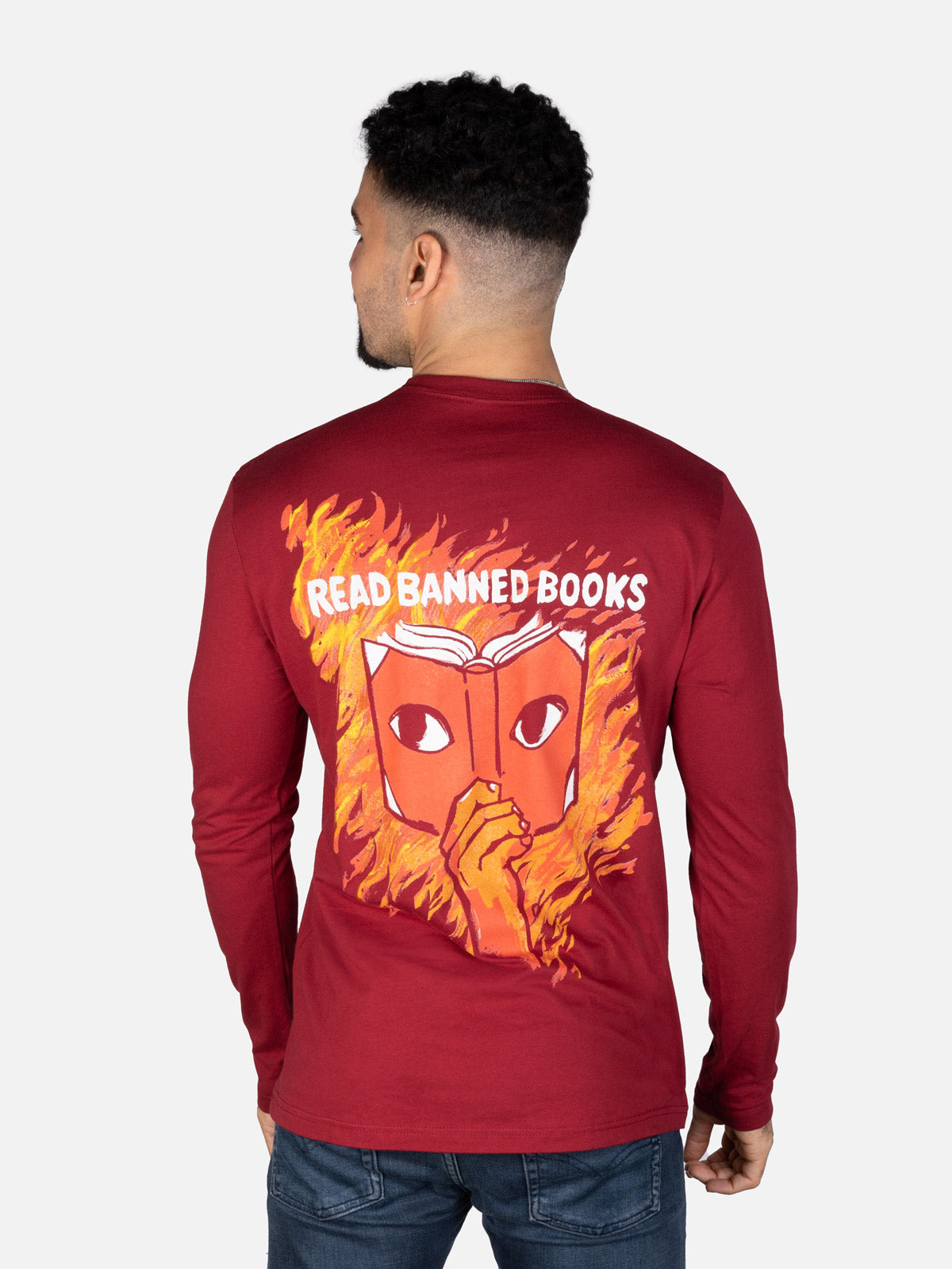 Read Banned Books Unisex Long Sleeve Medium interior 2 (ISBN 9780593763773)