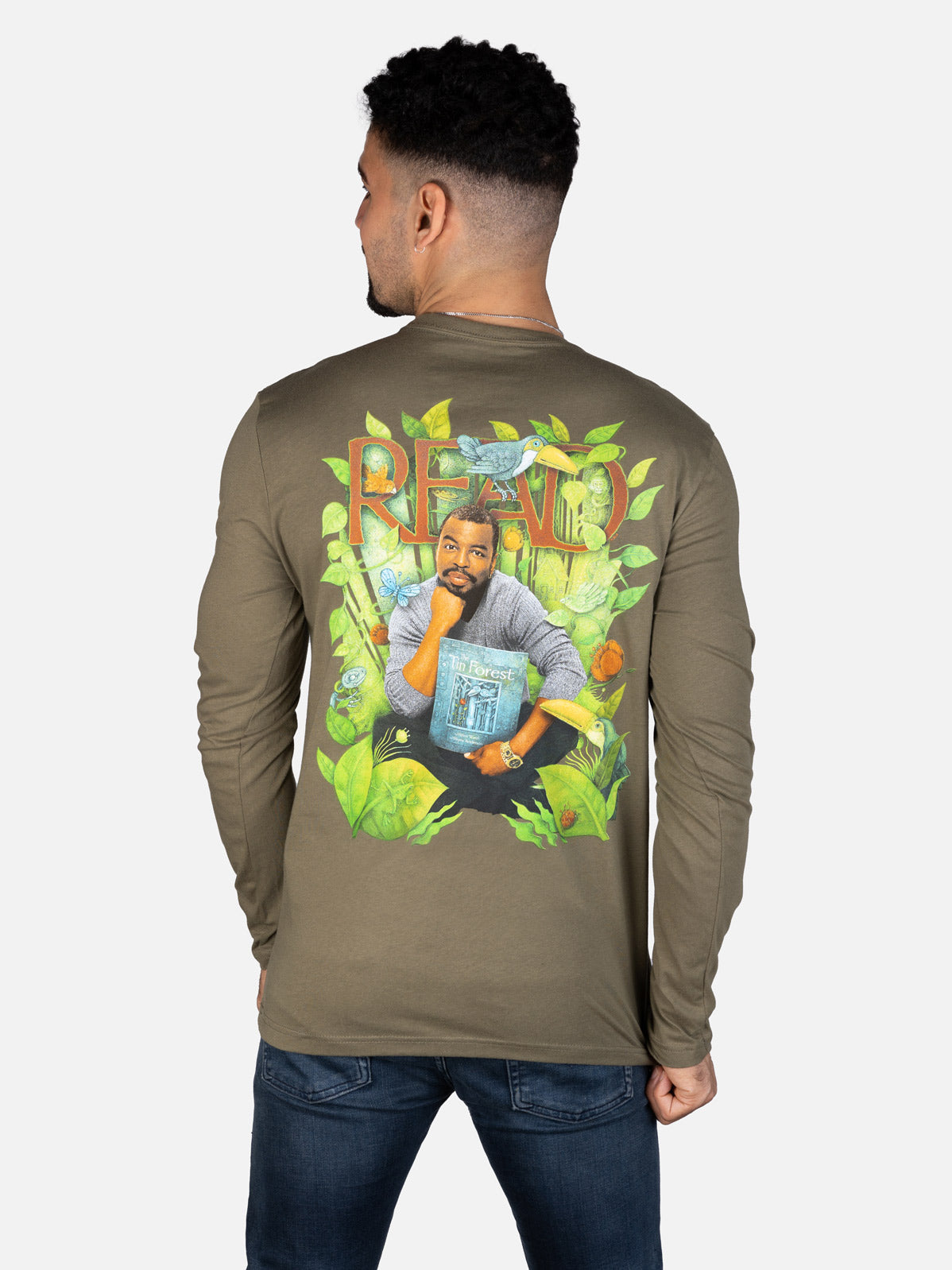 Levar Burton READ Unisex Long Sleeve X-Large interior 1 (ISBN 9780593763896)