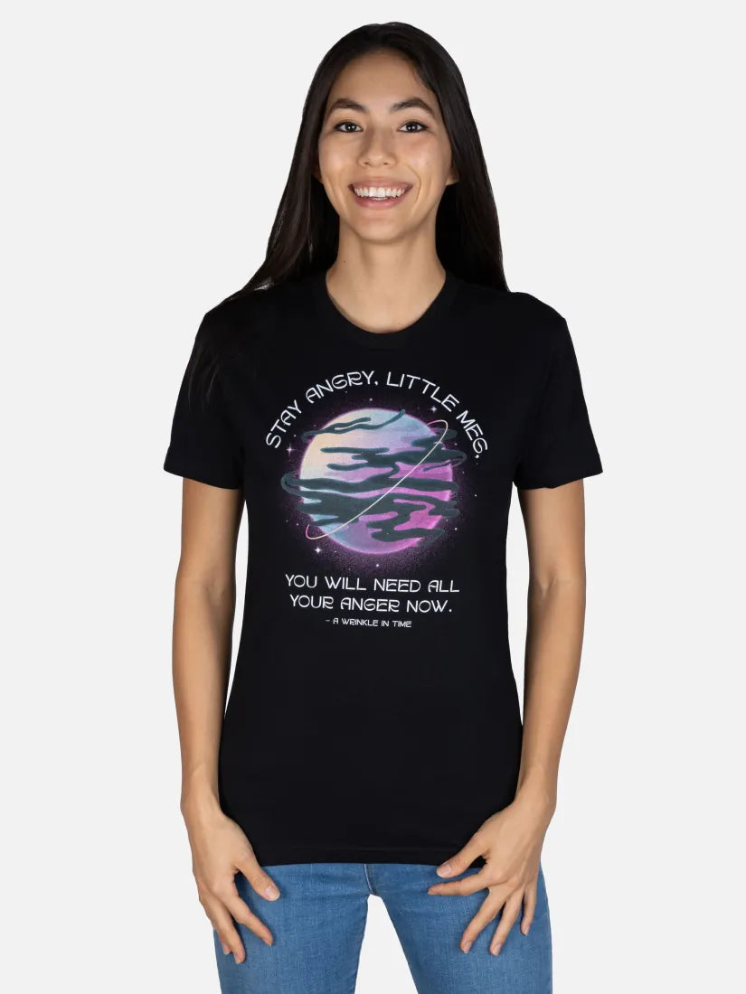 A Wrinkle in Time: Stay Angry, Little Meg Unisex T-Shirt X-Large US - Other apparel