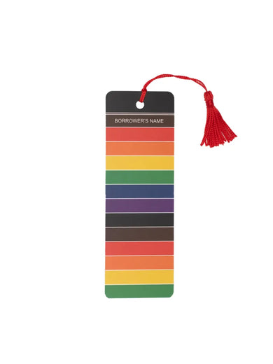 Library Card Pride Bookmark US - Bookmark