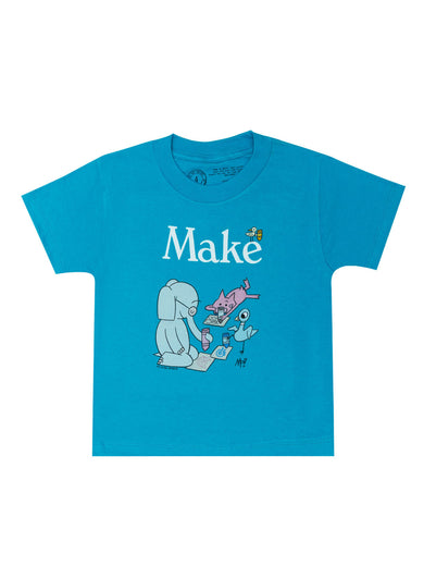 ELEPHANT & PIGGIE Make Kids' T-Shirt - 4 Yr