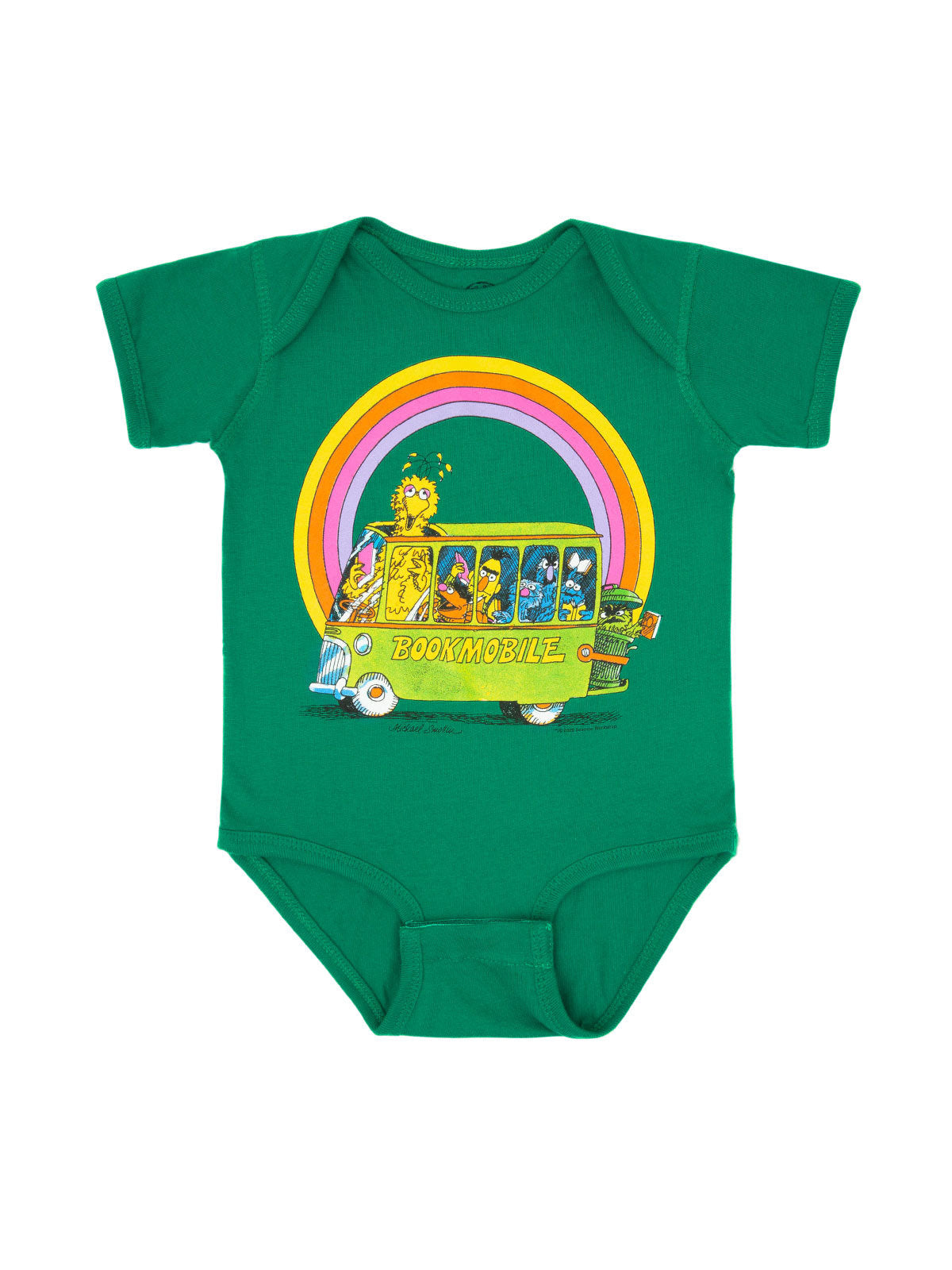Sesame Street: Bookmobile Baby Bodysuit - 6 Mo-Lifestyle and Leisure-買書書 BuyBookBook