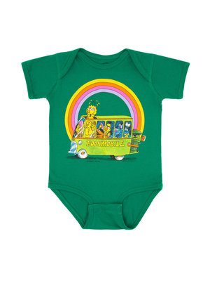 Sesame Street: Bookmobile Baby Bodysuit - 12 Mo-Lifestyle and Leisure-買書書 BuyBookBook