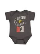 Raised by Libraries Baby Bodysuit - 12 Mo-Lifestyle and Leisure-買書書 BuyBookBook