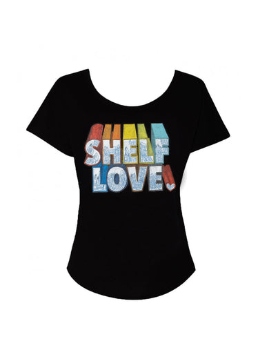 Shelf Love Women's Relaxed Fit T-Shirt Small