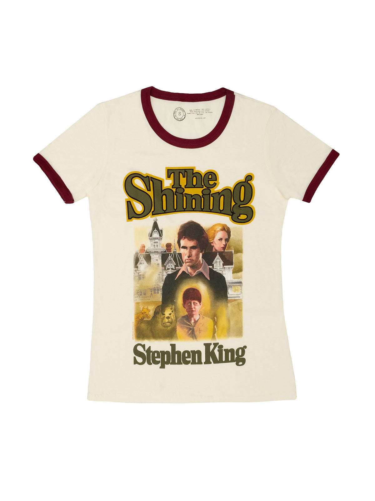 Stephen King - The Shining Women's Ringer T-Shirt Large