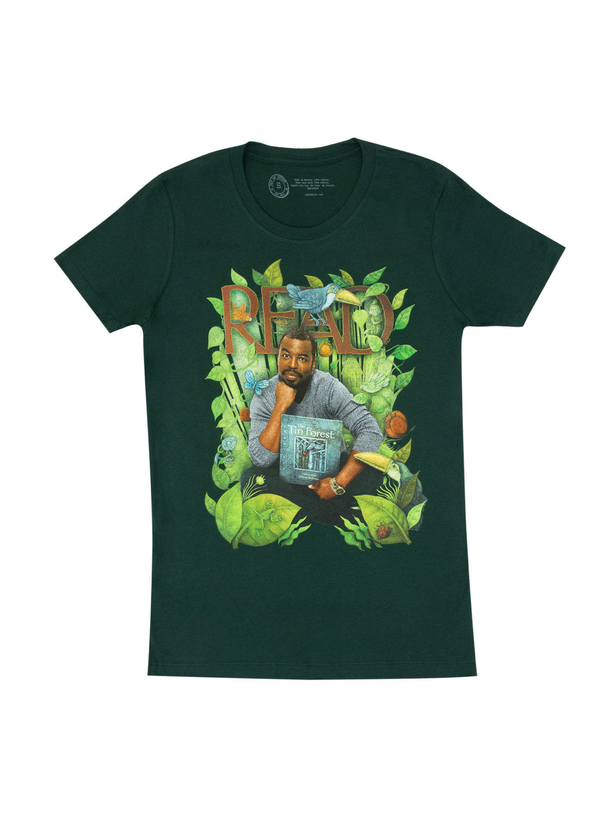 LeVar Burton READ Women's Crew T-Shirt XXX-Large