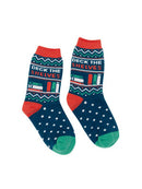 Deck the Shelves Cozy Socks - Small-Lifestyle and Leisure-買書書 BuyBookBook