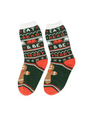 Eat, Read, & Be Merry Cozy Socks - Large US - Other apparel