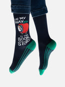 Richard Scarry: On My Way to the Bookstore Socks - Large US - Other apparel
