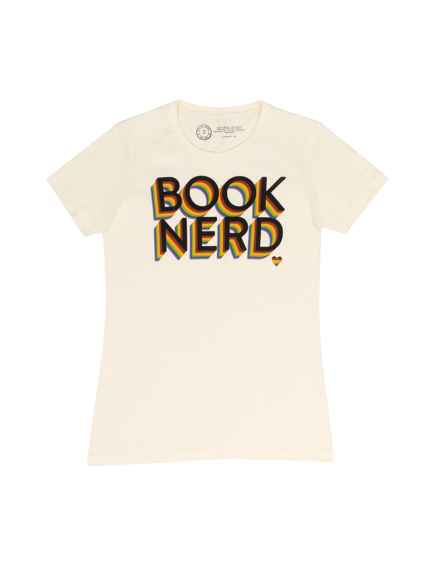 Book Nerd Pride Women's Crew T-Shirt X-Large