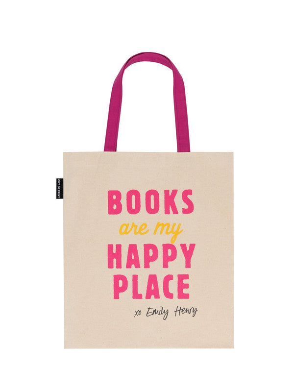 Emily Henry: Happy Place Tote Bag-Lifestyle and Leisure-買書書 BuyBookBook