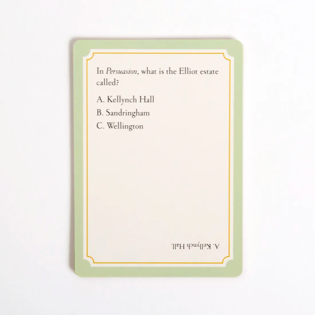 Jane Austen Trivia US - Game