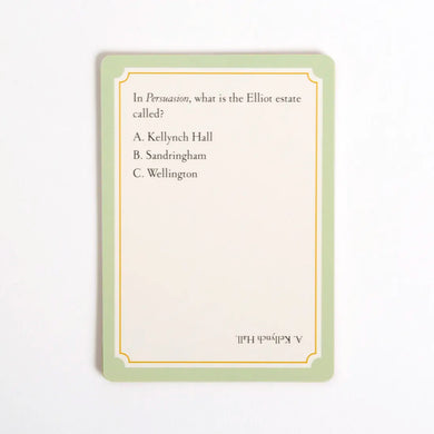Jane Austen Trivia US - Game