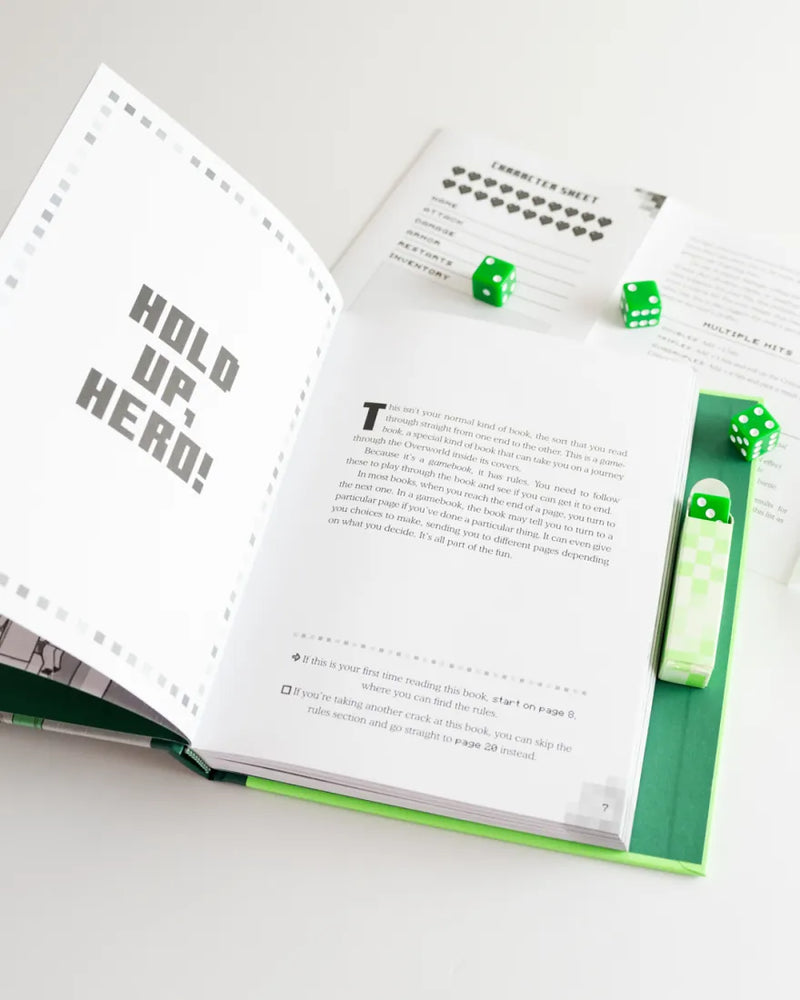 Minecraft: Roll for Adventure: The Temple of the Charged Creeper US - Hardback