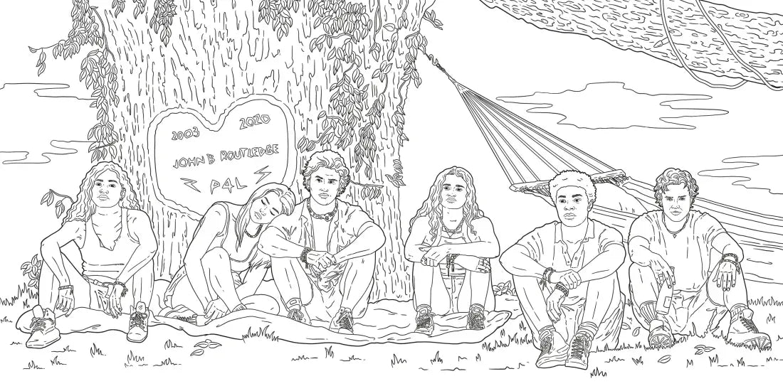Outer Banks: The Official Coloring Book US - Paperback / softback