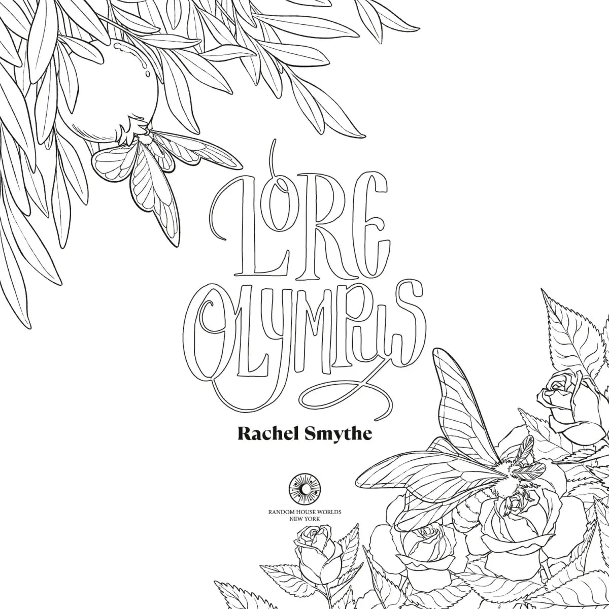 Lore Olympus: The Official Coloring Book US - Paperback / softback