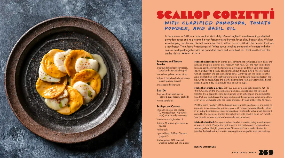 The Pasta Book US - Hardback