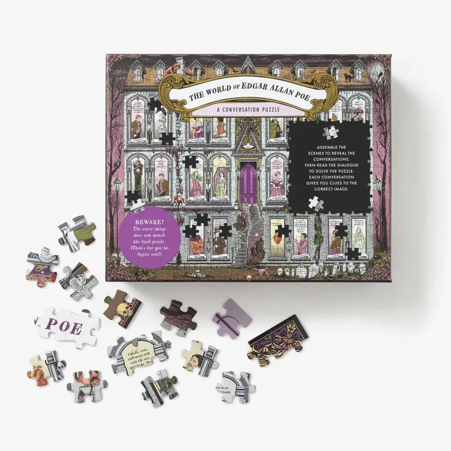 The World of Edgar Allan Poe: A Conversation Puzzle US - Game