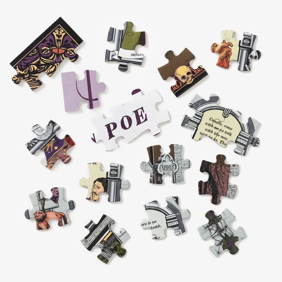The World of Edgar Allan Poe: A Conversation Puzzle US - Game