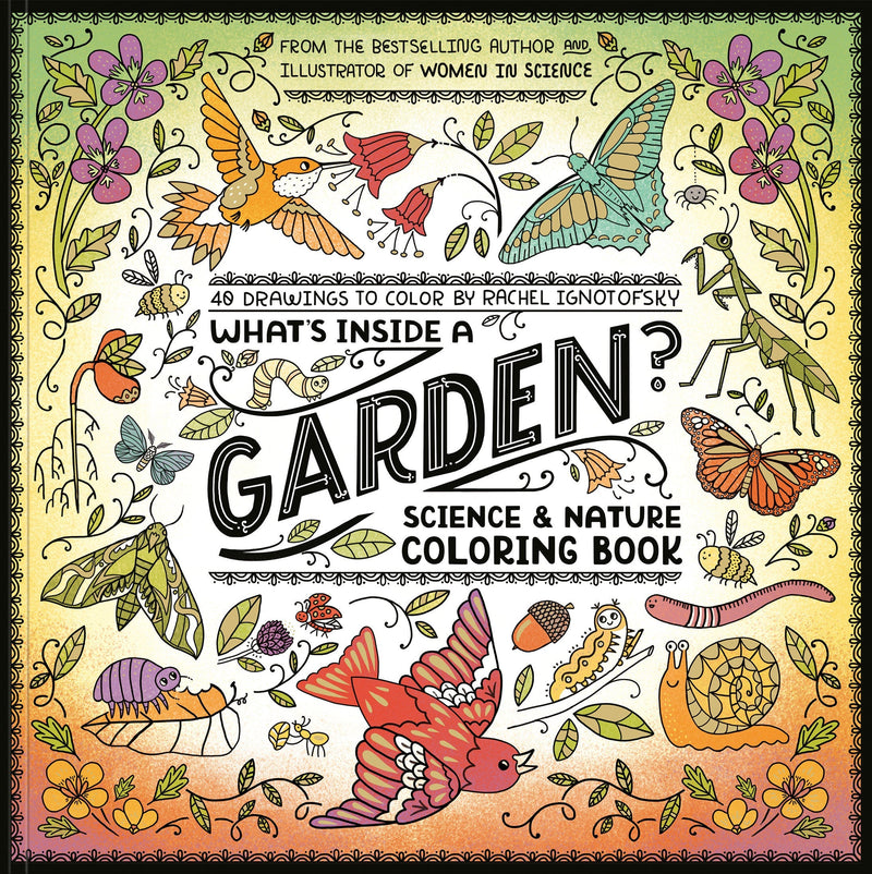 What's Inside a Garden?: Science and Nature Coloring Book-Lifestyle and Leisure-買書書 BuyBookBook