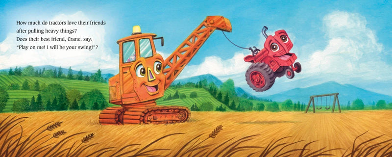 Diggers Love Their Friends! US - Board book