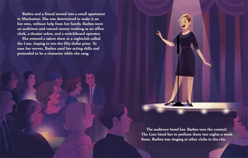 Barbra Streisand: A Little Golden Book Biography US - Hardback