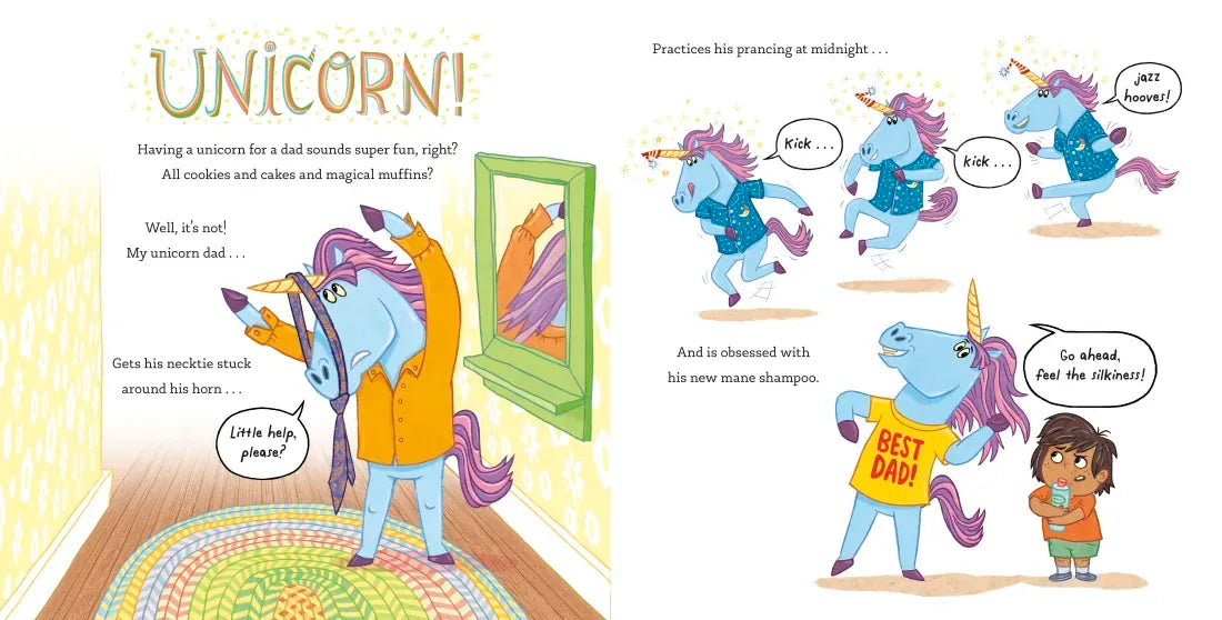 My Dad Is a Unicorn! US - Hardback (9780593807873)