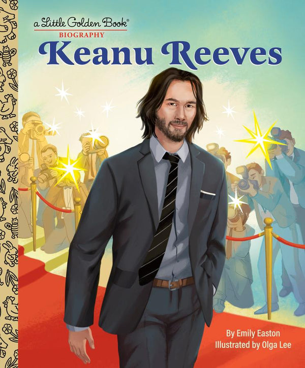 Keanu Reeves: A Little Golden Book Biography-Children’s / Teenage general interest: Biography and autobiography-買書書 BuyBookBook