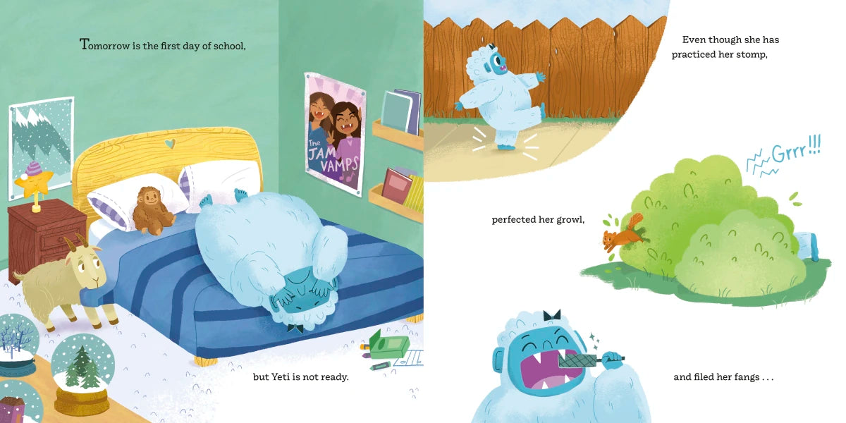 Yeti Is Not Ready for School US - Hardback (9780593808078)