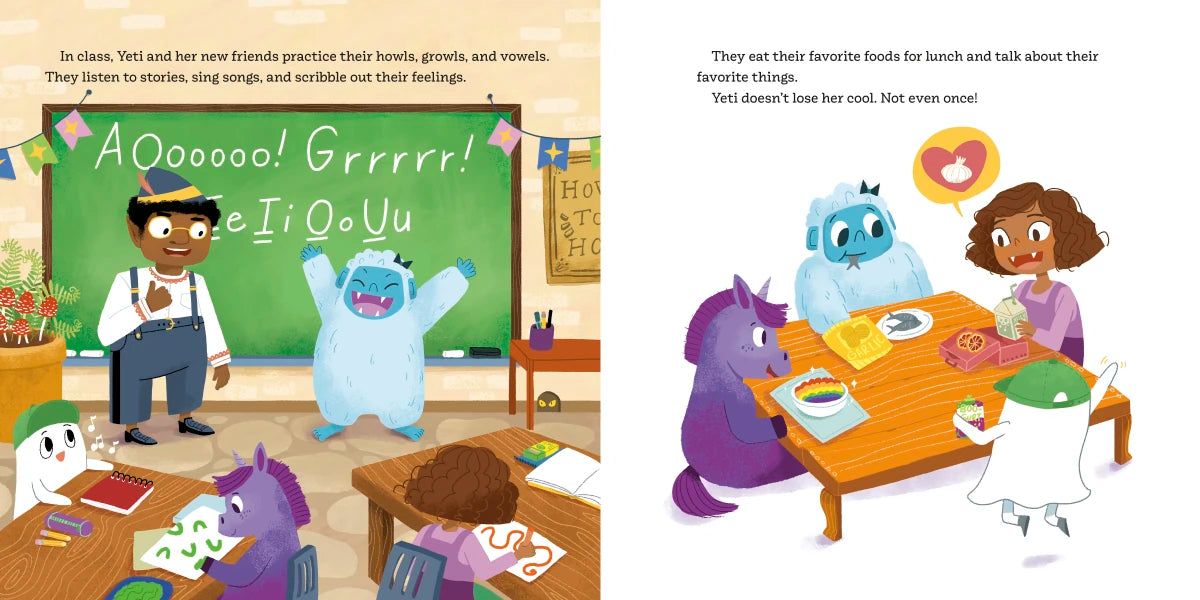 Yeti Is Not Ready for School US - Hardback (9780593808078)