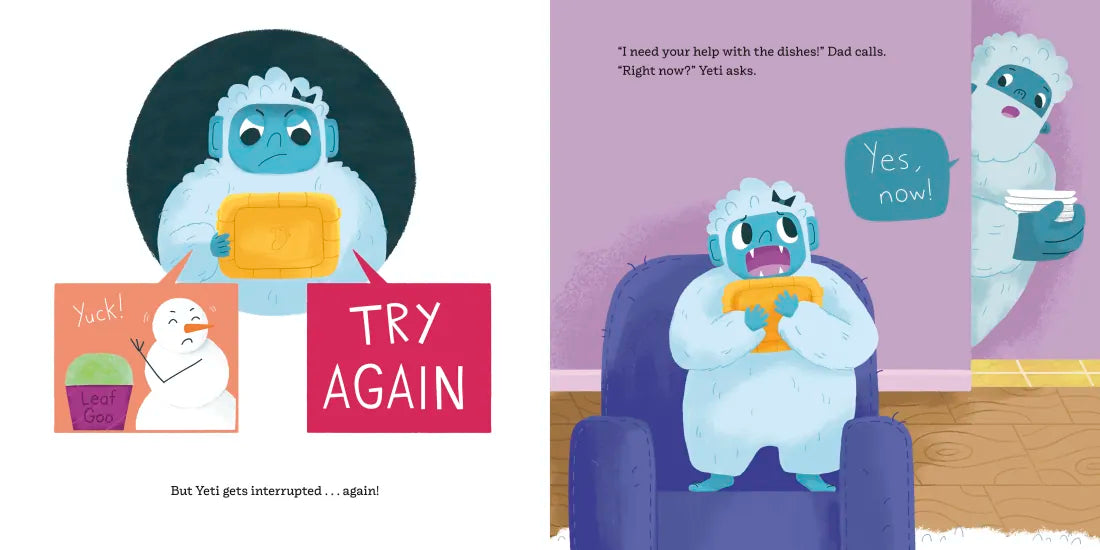 Yeti Is Not Ready for Game Over US - Hardback