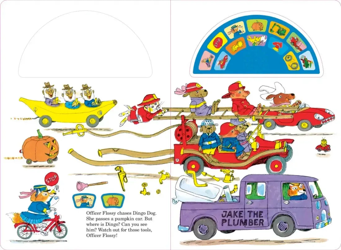 Richard Scarry's Cars and Trucks Sound Book US - Board book