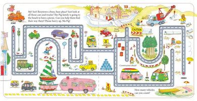 Richard Scarry's Cars and Trucks Touch-and-Trace US - Board book