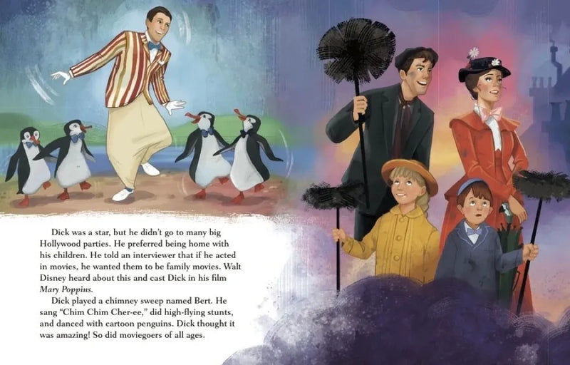 Dick Van Dyke: A Little Golden Book Biography US - Hardback