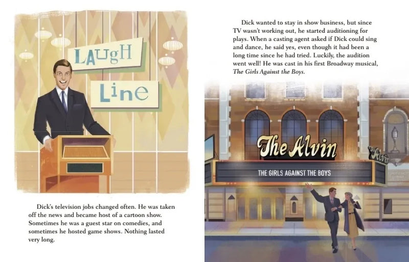 Dick Van Dyke: A Little Golden Book Biography US - Hardback