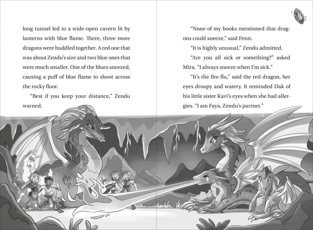 Llama Quest #1: Danger in the Dragons' Den US - Paperback / softback