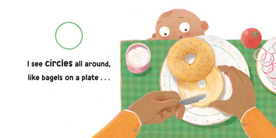 Oh My Nosh!: What Shape Is Your Bagel? US - Board book