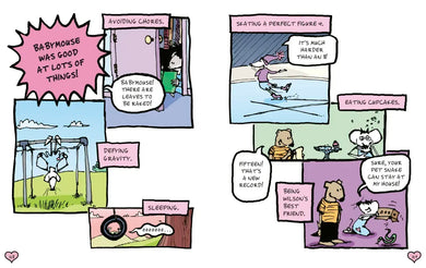 A Babymouse Flip Book: THRILLS! (Queen of the World + Our Hero) US - Paperback / softback