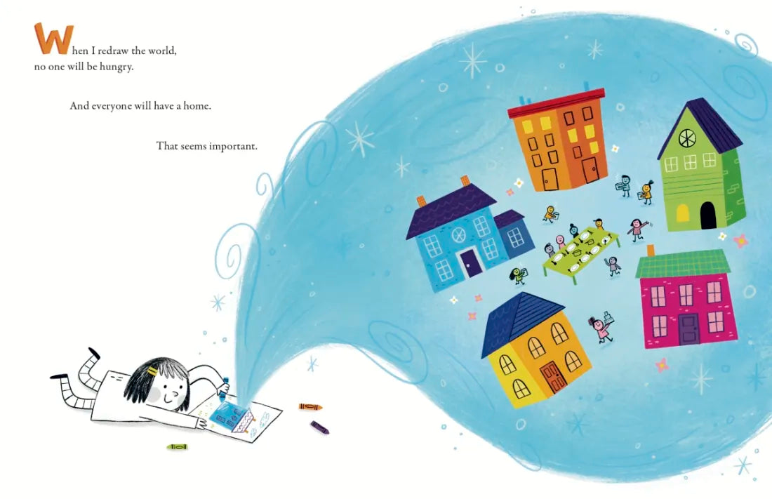 When I Redraw the World US - Hardback