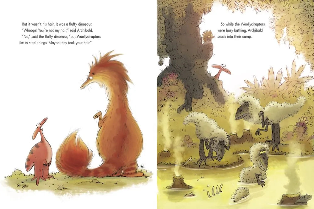 Archibald and the Furry Dinosaurs US - Hardback (9780593811962)