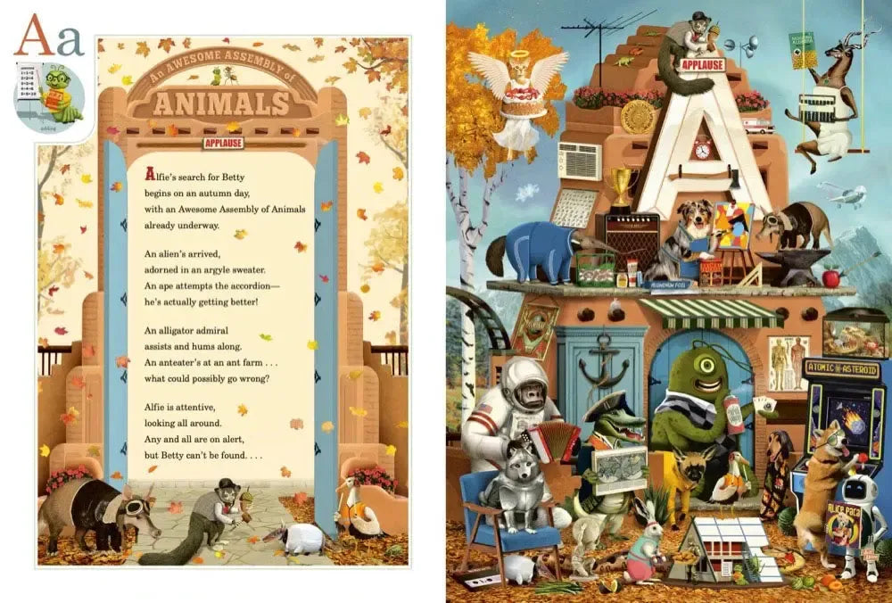 Alfie Explores A to Z US - Hardback (9780593813119)