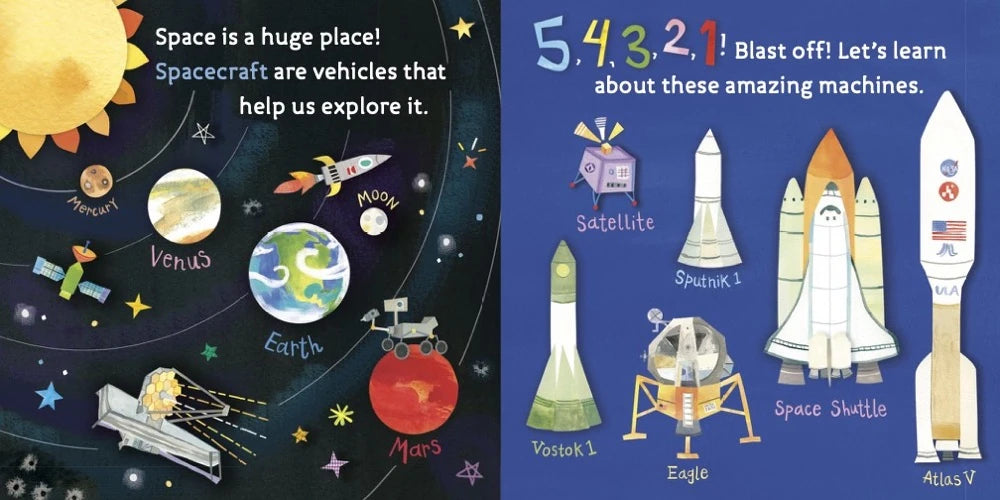 Hello, World! Rockets and Other Space Machines US - Board book